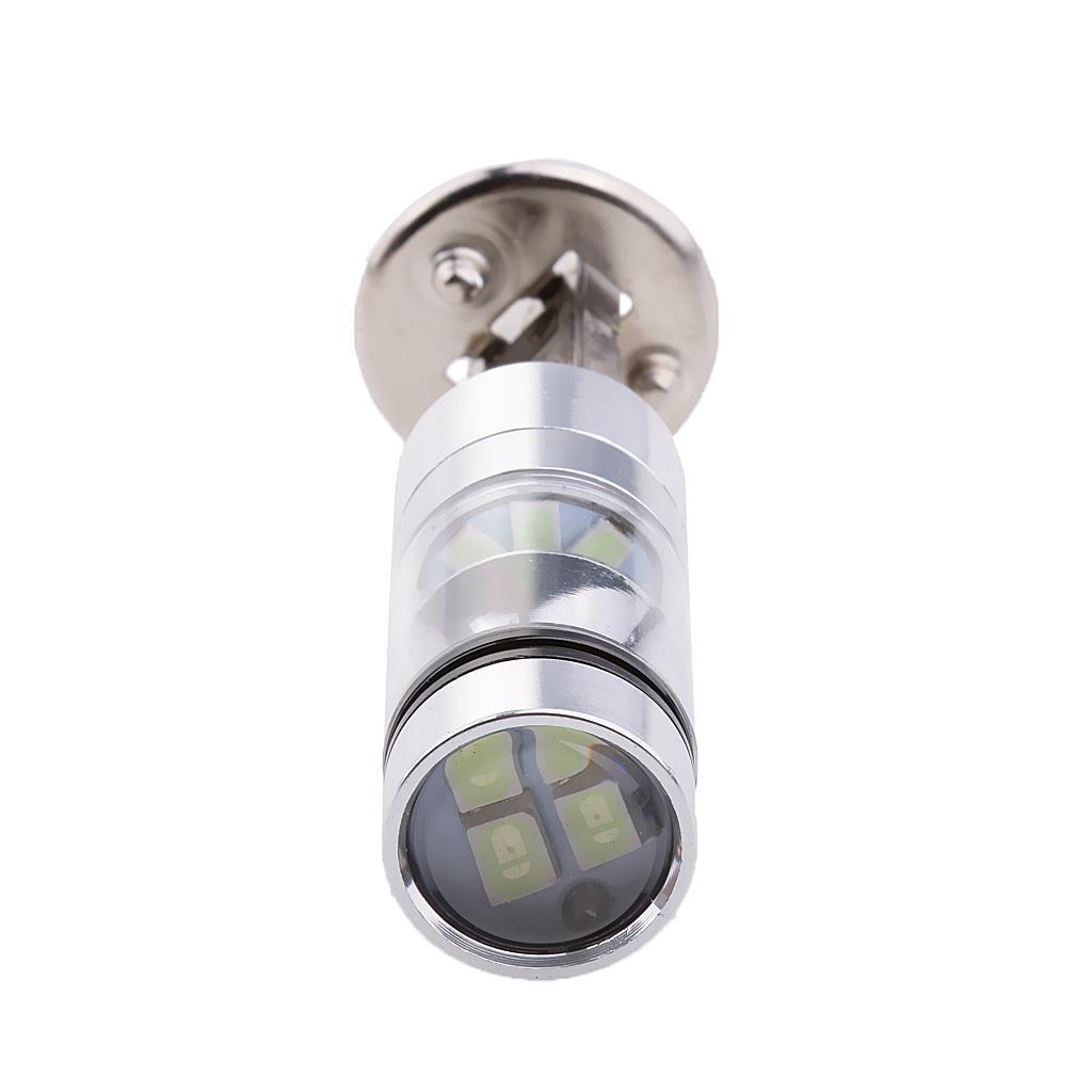 3-4pack 2 Pieces H1 20-SMD LED 100W Car Fog Driving DRL Light Bulbs 8000K Ice