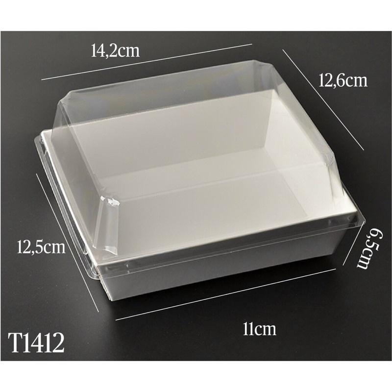 Hộp giấy chữ nhật 14x12,6cm kèm nắp trong