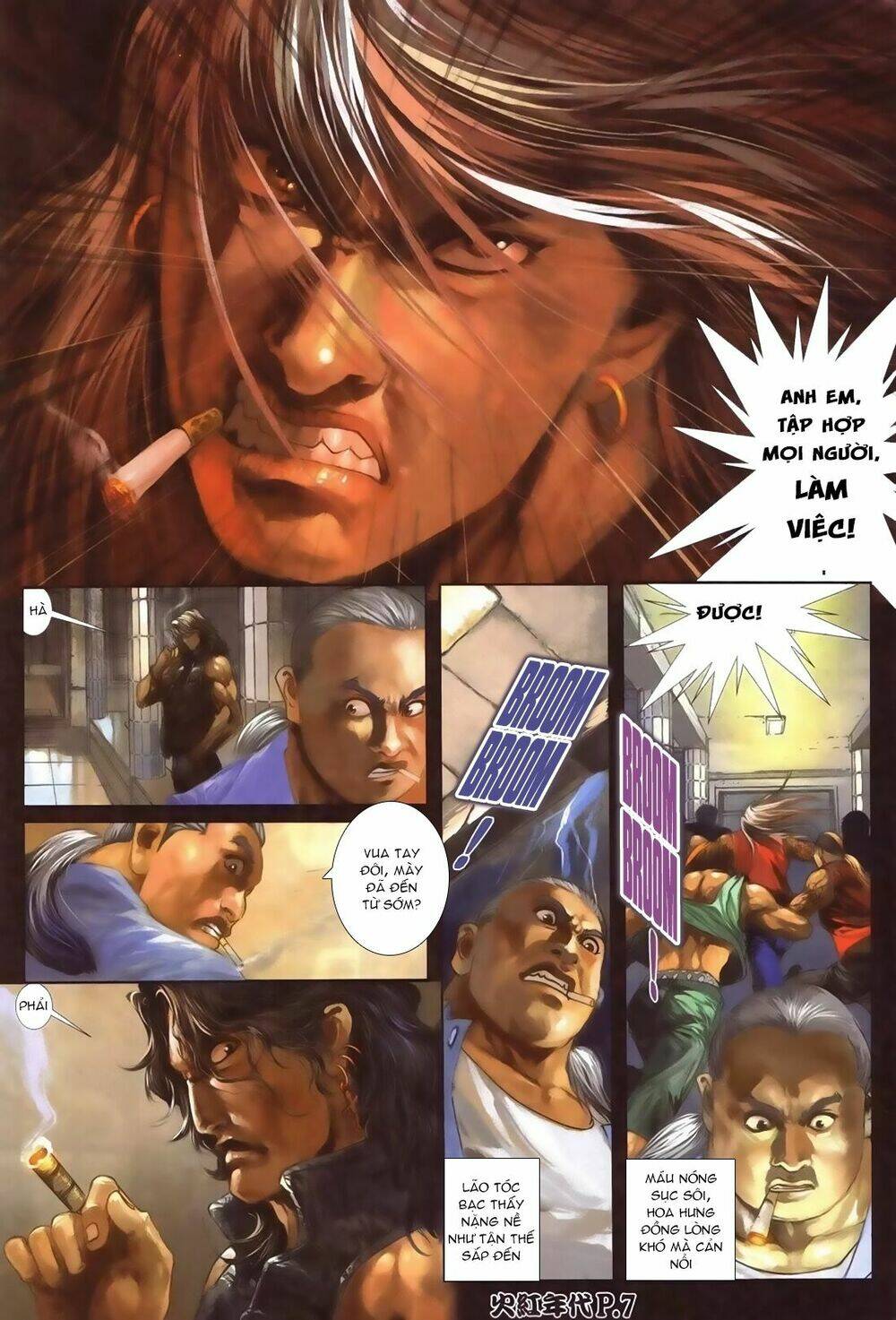 hỏa hồng niên đại hắc cốt đường chapter 104 6