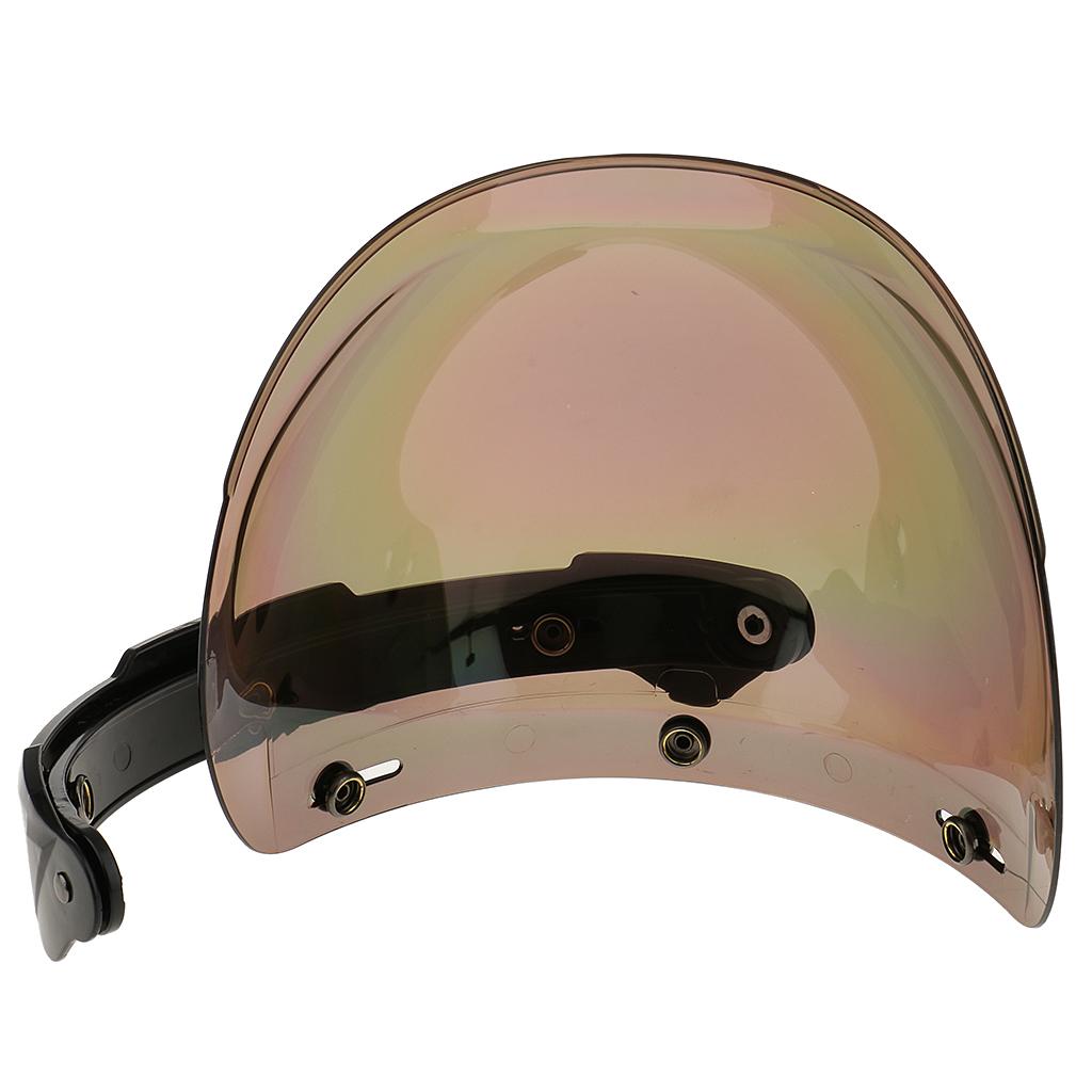 Motorbike Motorcycle Helmet Visor Full Face Shield Wind Protector