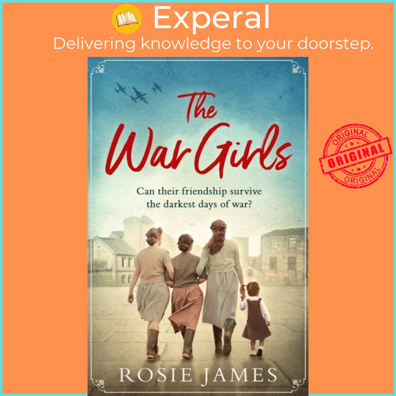Sách - The War Girls by Rosie James (UK edition, paperback)