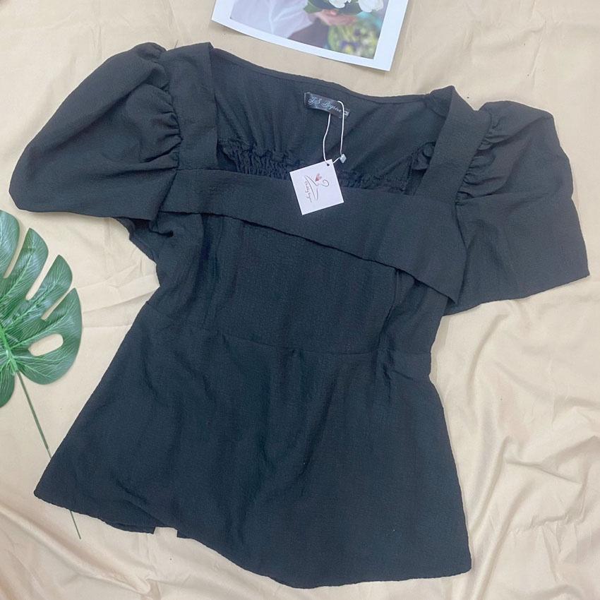 Áo Bigsize xốp tay phồng A02