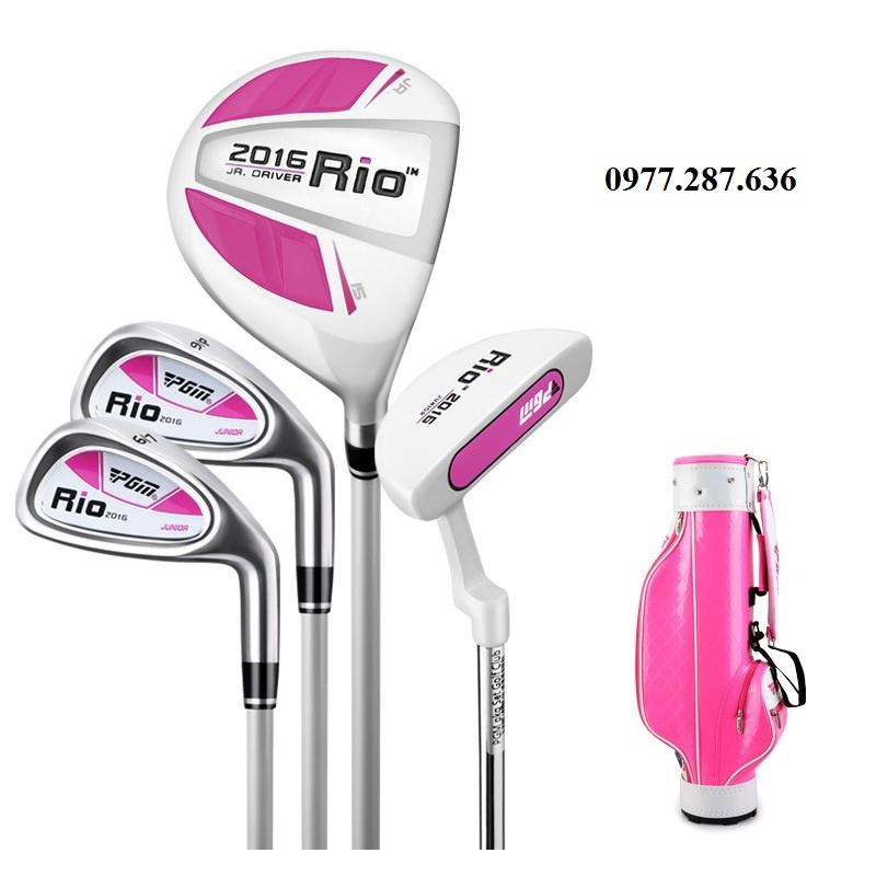 Bộ gậy golf trẻ em tập chơi PGM RIO 2016 từ 5 - 12 Tuổi cao cấp BV006