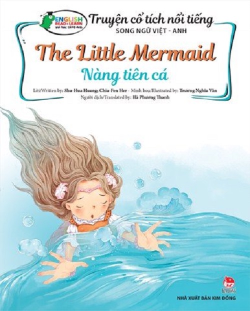 Hình ảnh Sách - Truyện cổ tích nổi tiếng Song ngữ Việt-Anh: Nàng tiên cá_The Little Mermaid