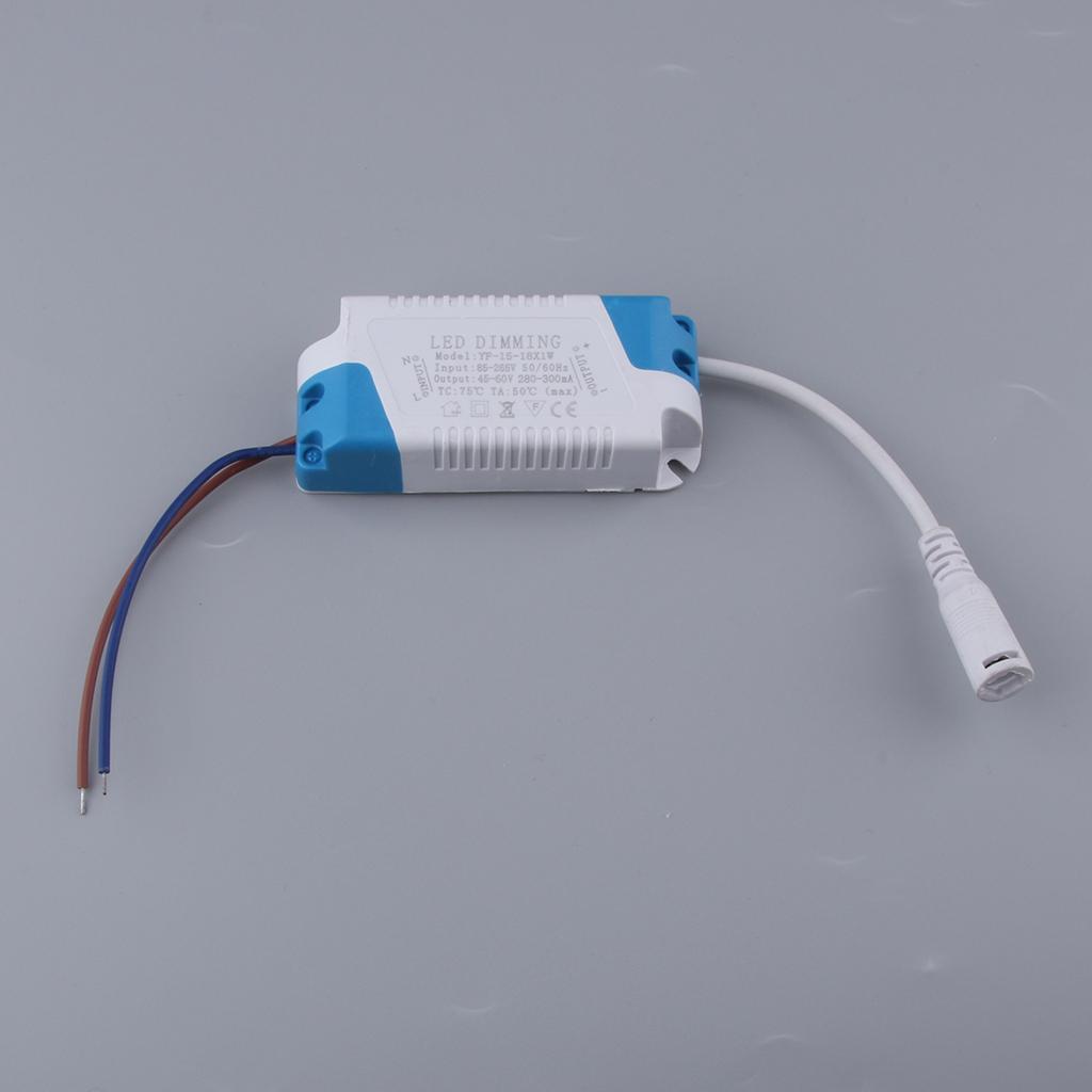 Dimmable LED Power Supply DC 45-60V 300mA 15-18x1W For LED Downlights
