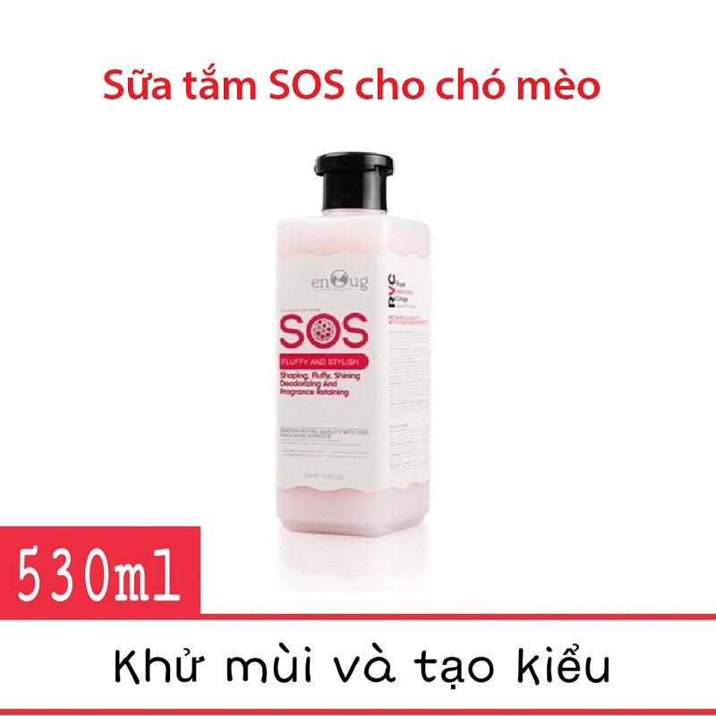 Sữa Tắm SOS cho chó mèo 530ml các loại