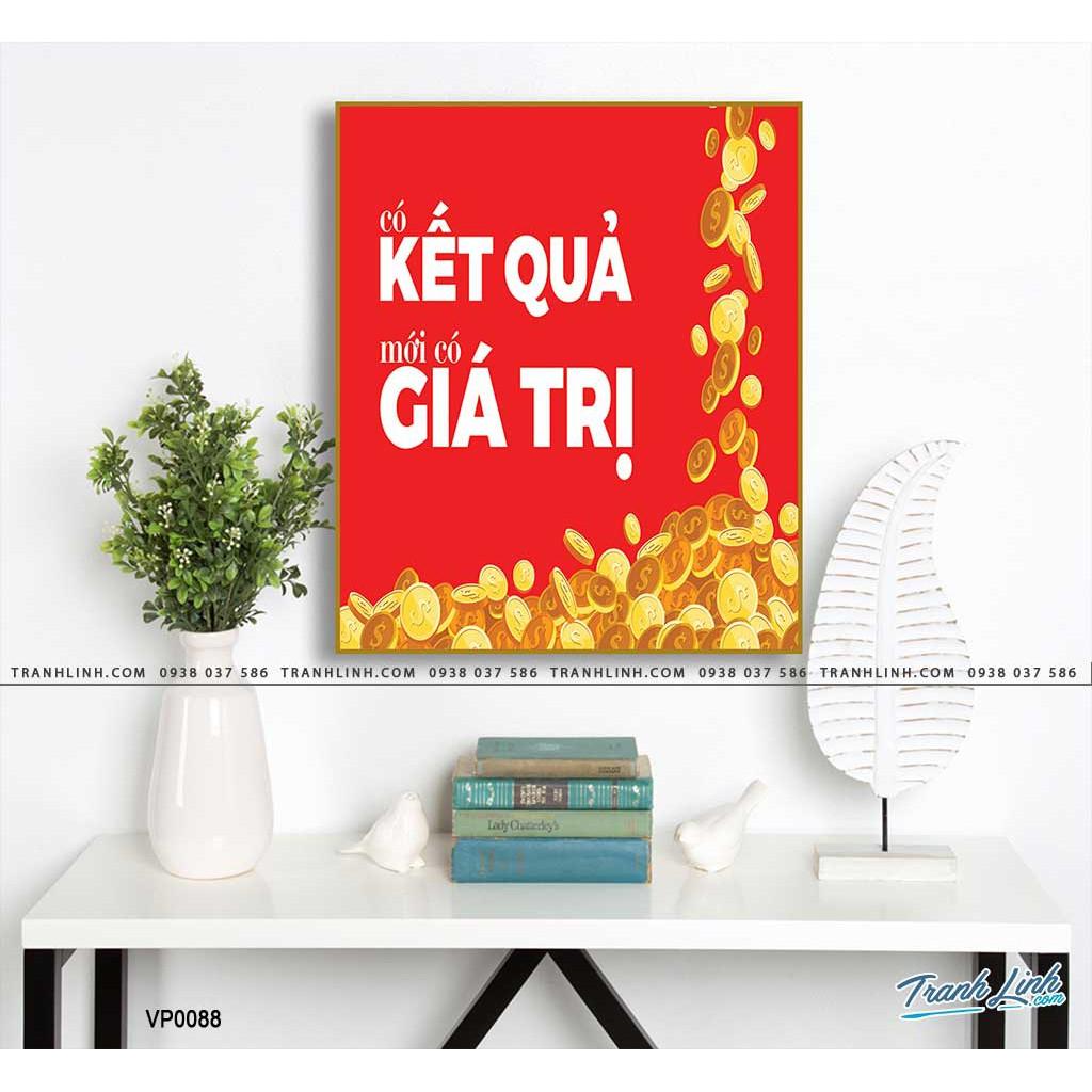 Tranh canvas treo văn phòng tạo động lực