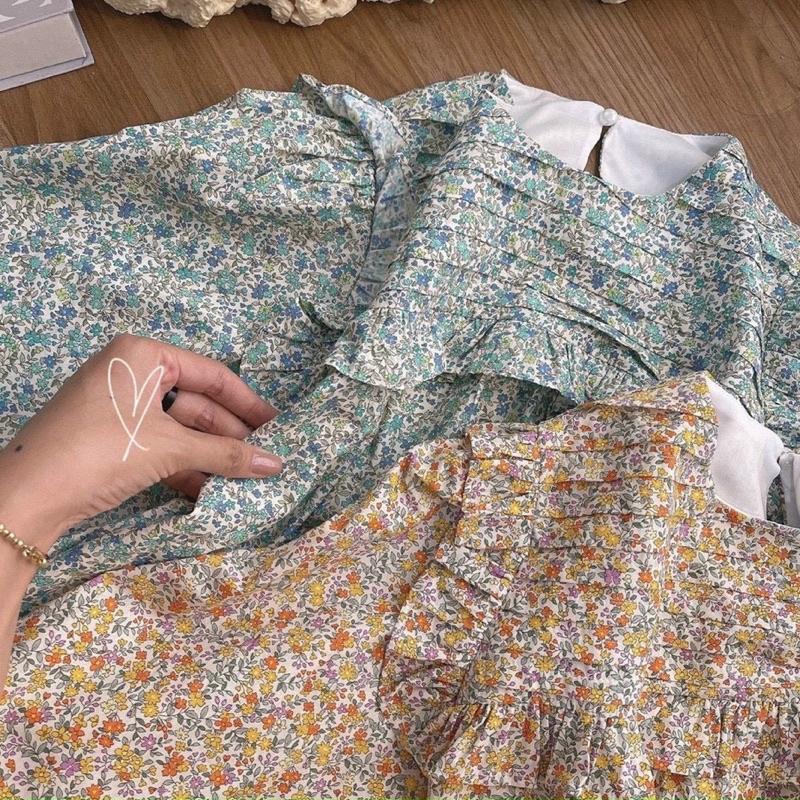 ĐẦM BABYDOLL HOA NHÍ