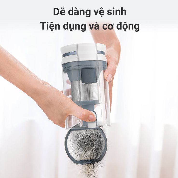 Máy Hút Bụi Cầm Tay Không Dây Xiaomi Dreame P10 - Lực Hút 20.000 Pa - Bản Quốc Tế- Hàng Chính Hãng