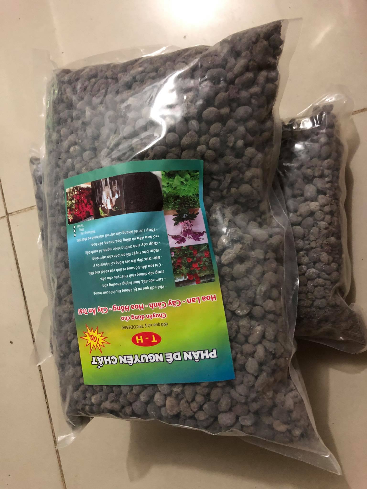 PHÂN DÊ ĐÃ XỬ LÝ TRICHO 1 KG