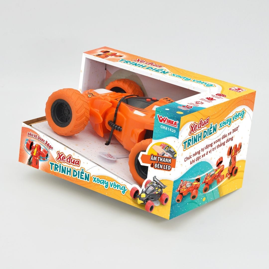 Đồ Chơi Xe Đua Trình Diễn Vòng Xoay DK81420 (Giao Màu Ngẫu Nhiên)