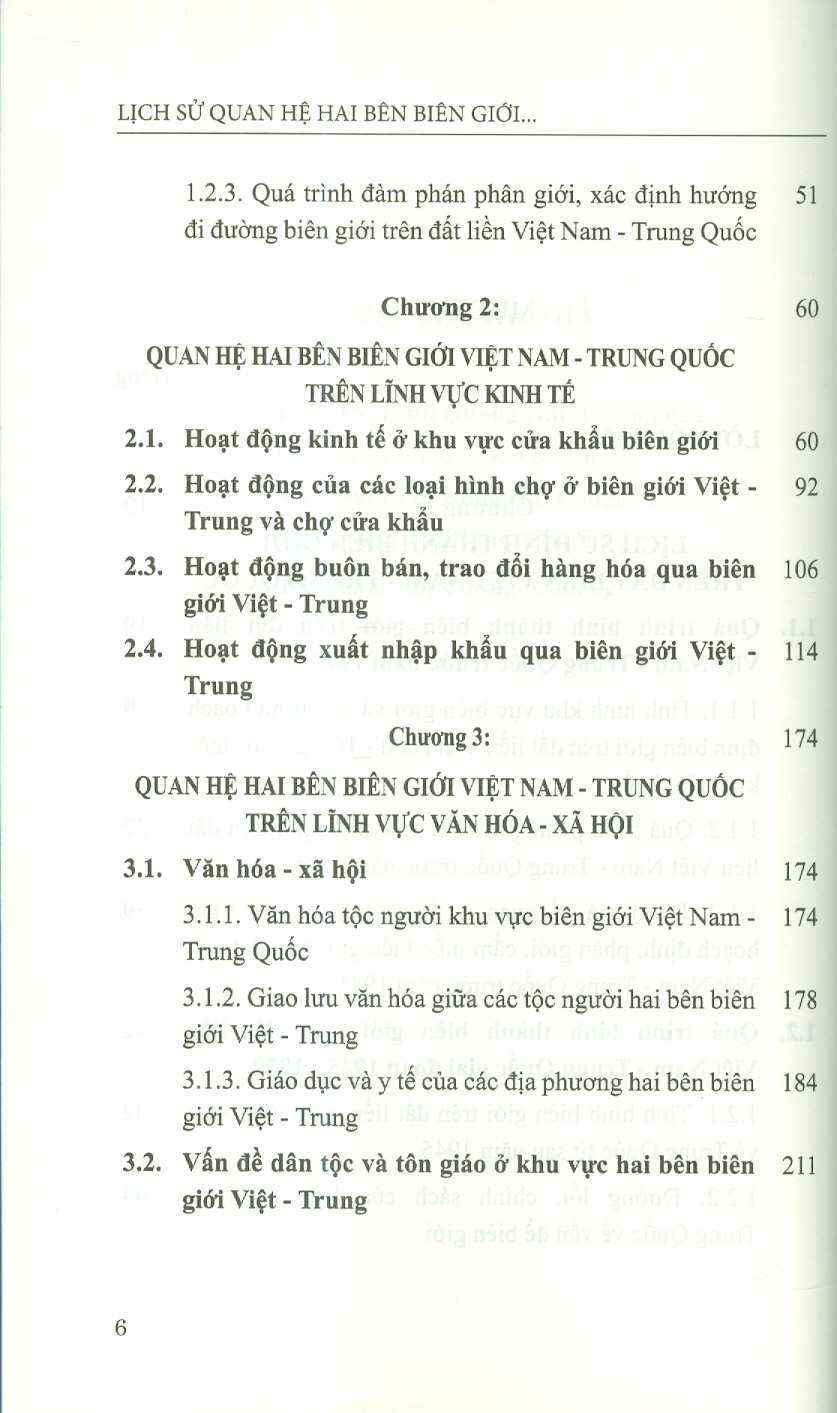 Lịch Sử Quan Hệ Hai Bên Biên Giới Trên Đất Liền Việt Nam - Trung Quốc Từ Năm 1945 Đến Năm 1979 (Sách chuyên khảo)