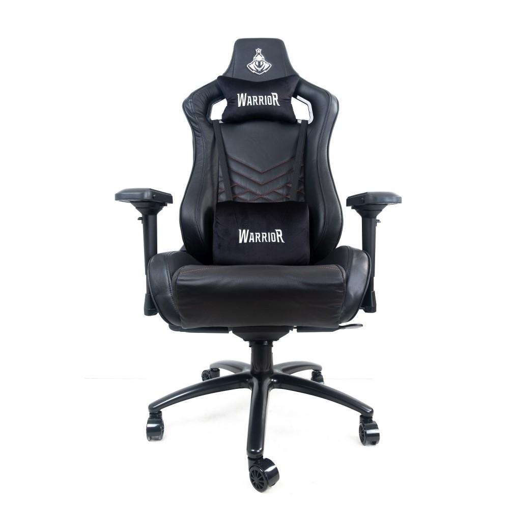 Ghế gaming WARRIOR - Maiden Series - WGC309 - màu đen da xịn hàng chính hãng