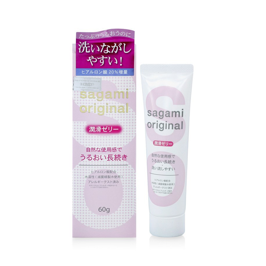 Gel Bôi Trơn Sagami Original - Trong Suốt - Không Màu - Không Mùi - 100% Nhập Khẩu Nhật Bản - Che Tên Sản Phẩm