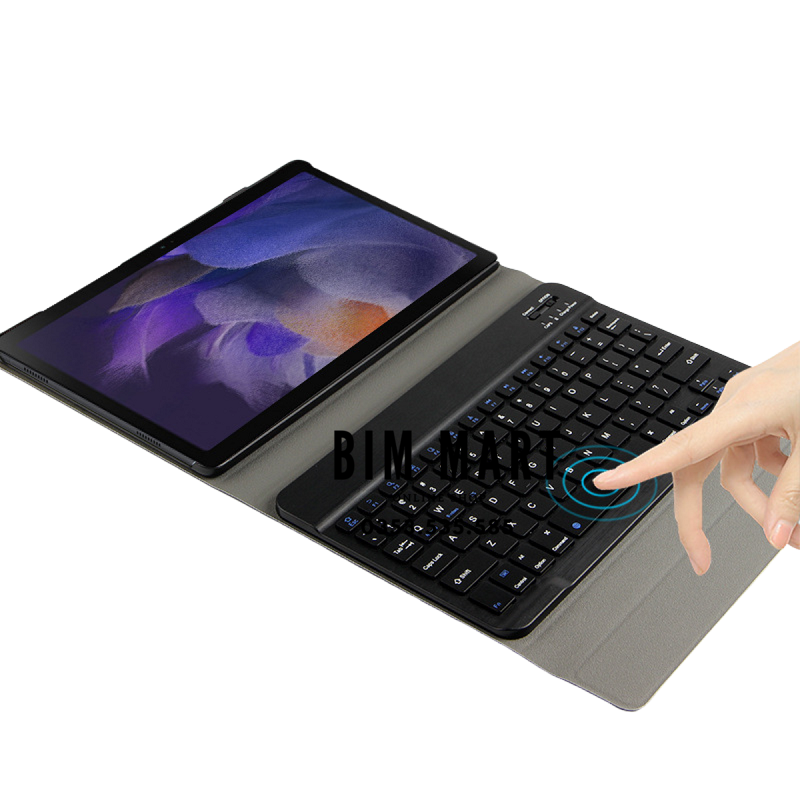 Bao da kèm bàn phím Smart Case cho Samsung Galaxy Tab A8 10.5 2022 X200/X205 Smart Keyboard - Hàng Nhập Khẩu