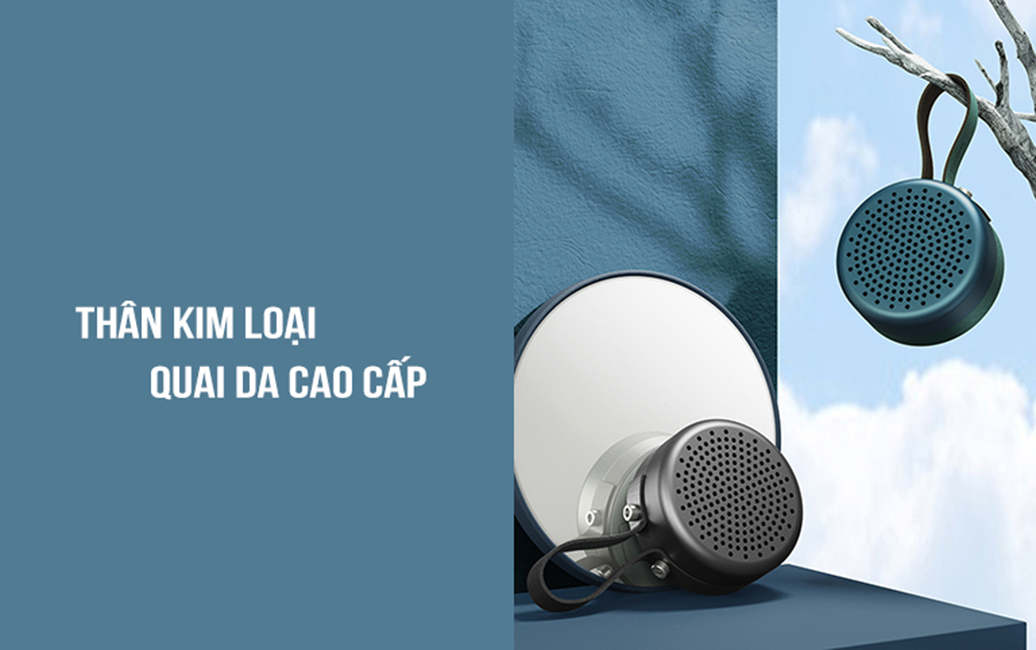 Loa Bluetooth du lịch mini USLION03- Hàng Chính Hãng