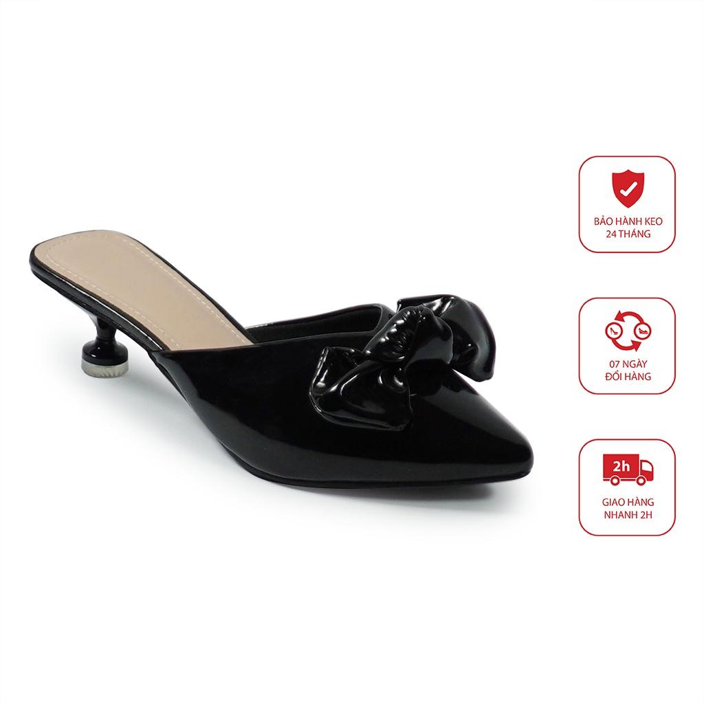 Sục nữ nơ gót 3 cm mã SB3F0006