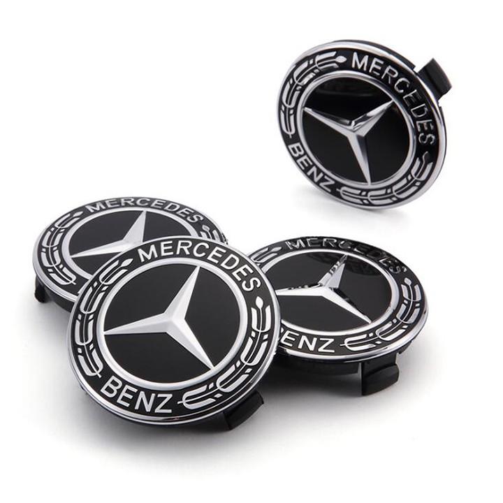 1 Chiếc Logo-Chụp Mâm Xe-Chụp Vành Xe-Ô Tô-Cao Cấp-Mercedes