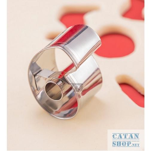 Vỉ 9 Khuôn cắt bánh quy hình số bằng thép không gỉ tạo hình bánh Cookie kiểu dáng đáng yêu, xinh GD522-Khuonbanh-So