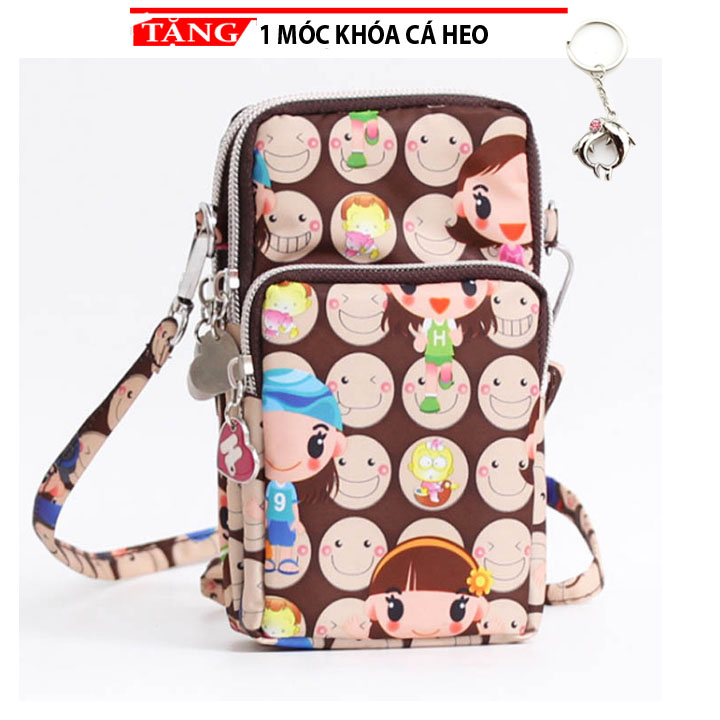 Túi đeo chéo đeo vai nữ thời trang cao cấp TaoGbao cá tính SK454 Tặng móc khóa cá heo