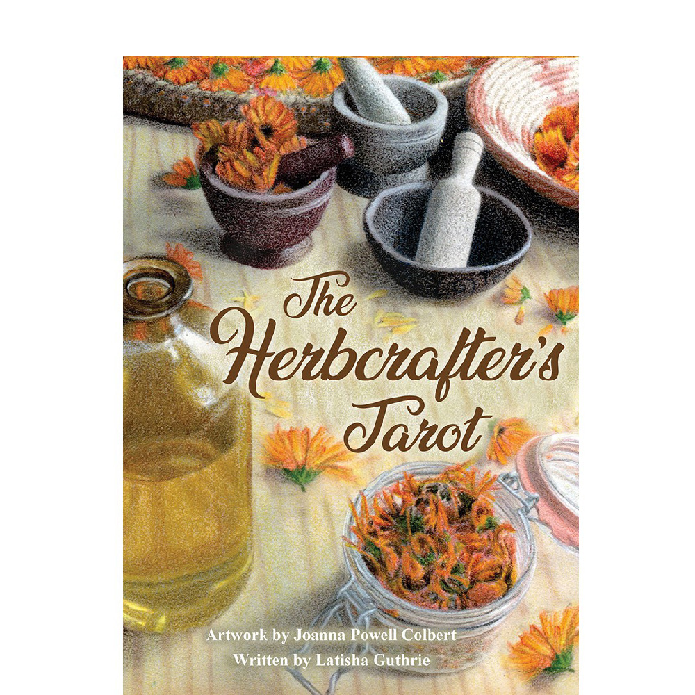 Bài Tarot The Herbcrafter's Tarot Tặng Hướng Dẫn Tiếng Anh Và Đá Thanh Tẩy