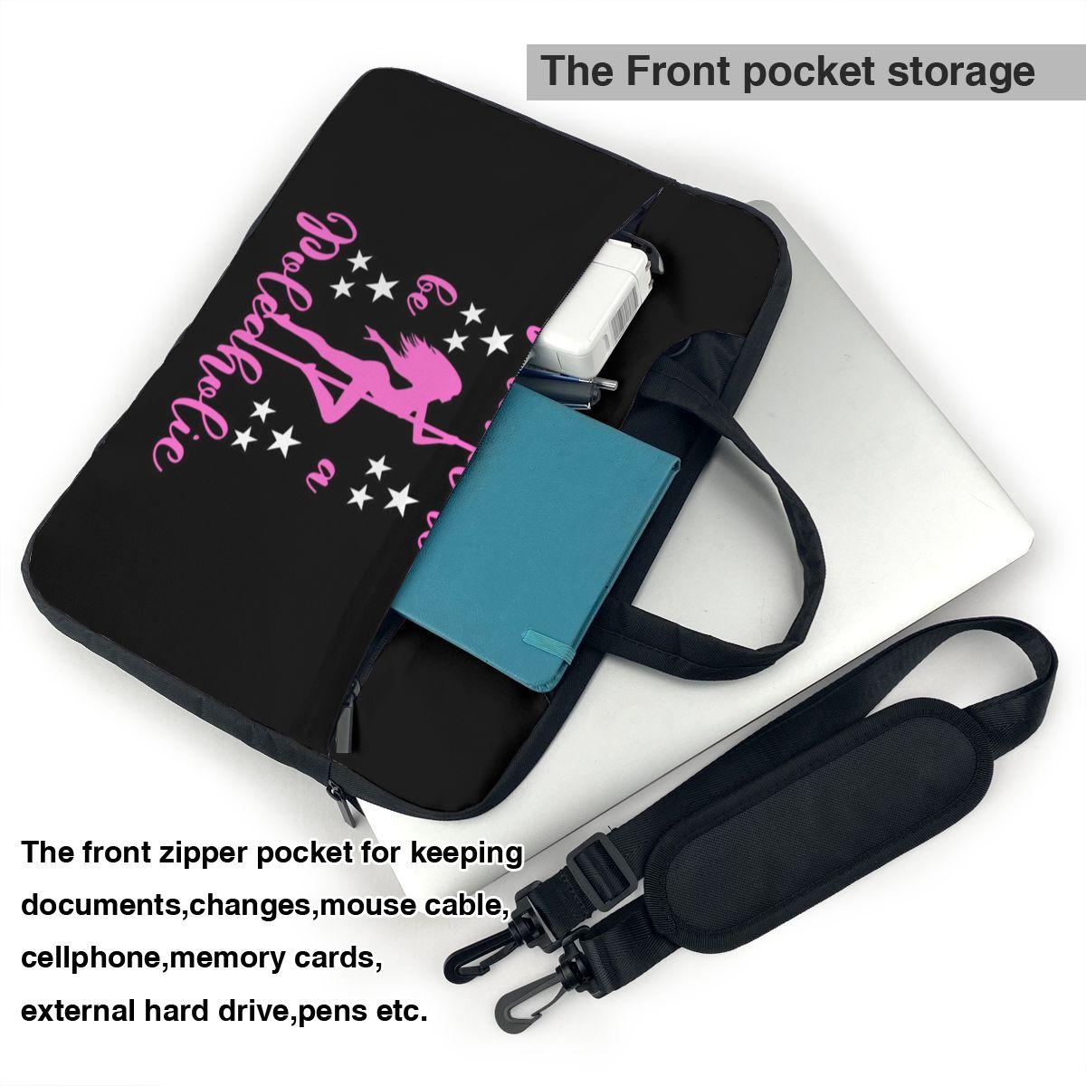 Poledance Laptop Túi Đeo Chống Sốc Máy Tính Túi Dễ Thương Xe Đạp Laptop Túi