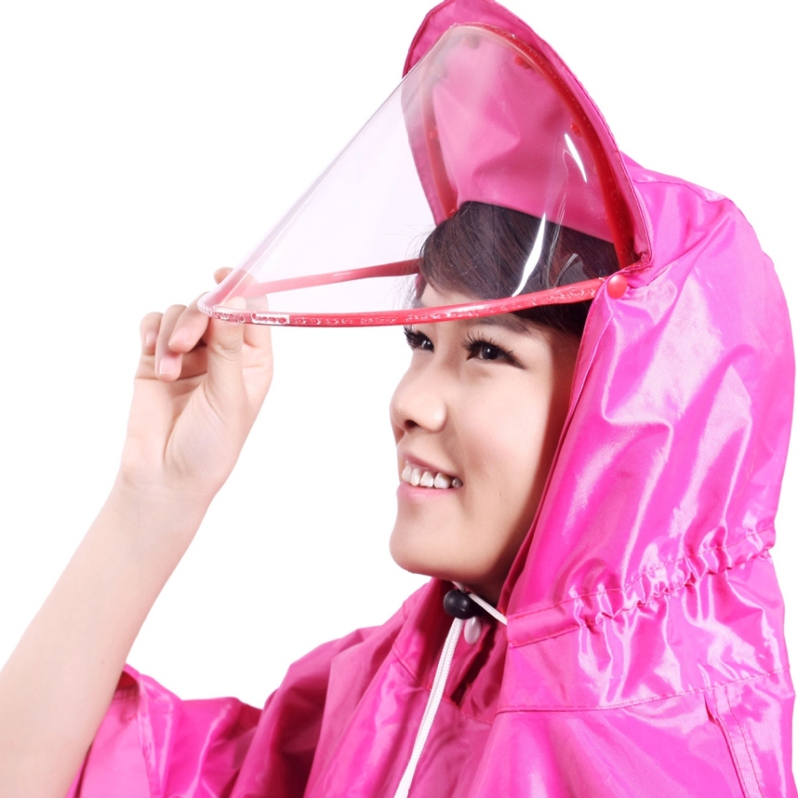 Áo mưa lái xe có kính che mặt