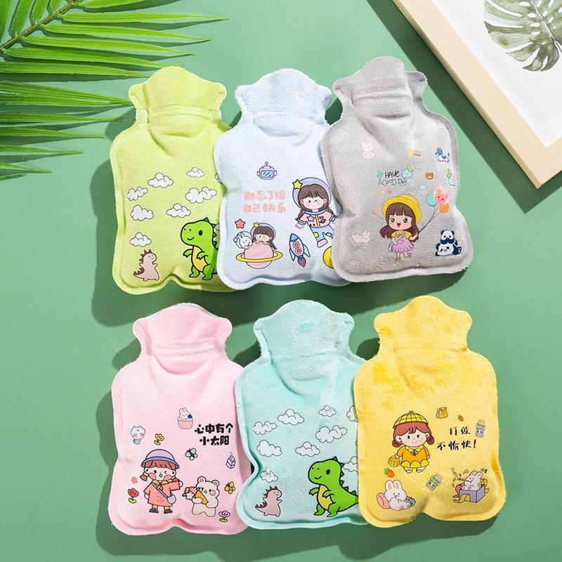 Túi Nước Chườm Nước Nóng, Lạnh - Túi Mini Nhiều Hình Ngộ Nghĩnh - Giúp Ấm Giữ Nhiệt, Giảm Đau Bụng Kinh