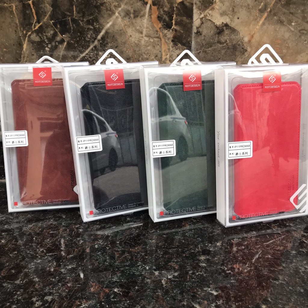 Bao da cao cấp hiệu KST Design cho iPhone 6 Plus/7 Plus/8 Plus/XS Max,/11 Pro Max - Hàng Chính Hãng - 13 Pro Max - 13 - Xanh đen