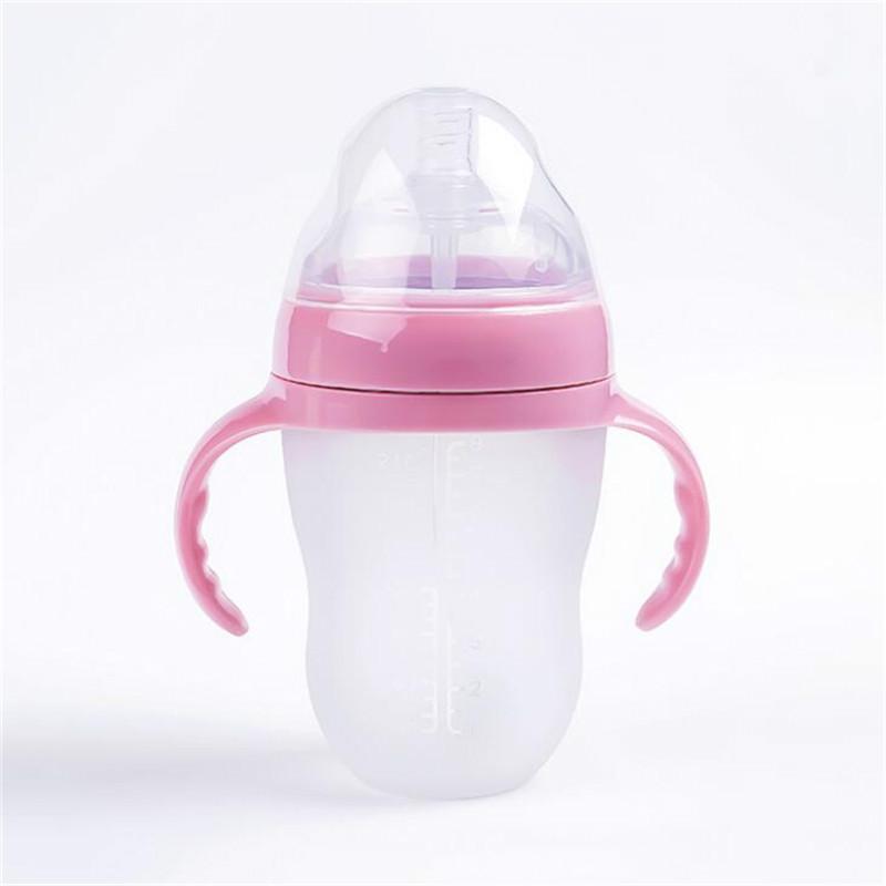 250 Ml Cho Bé Silicone Sơ Sinh Cho Bé Ăn Nước Ly Đựng Nước Cốc Chăm Sóc Trẻ Em Sản Phẩm