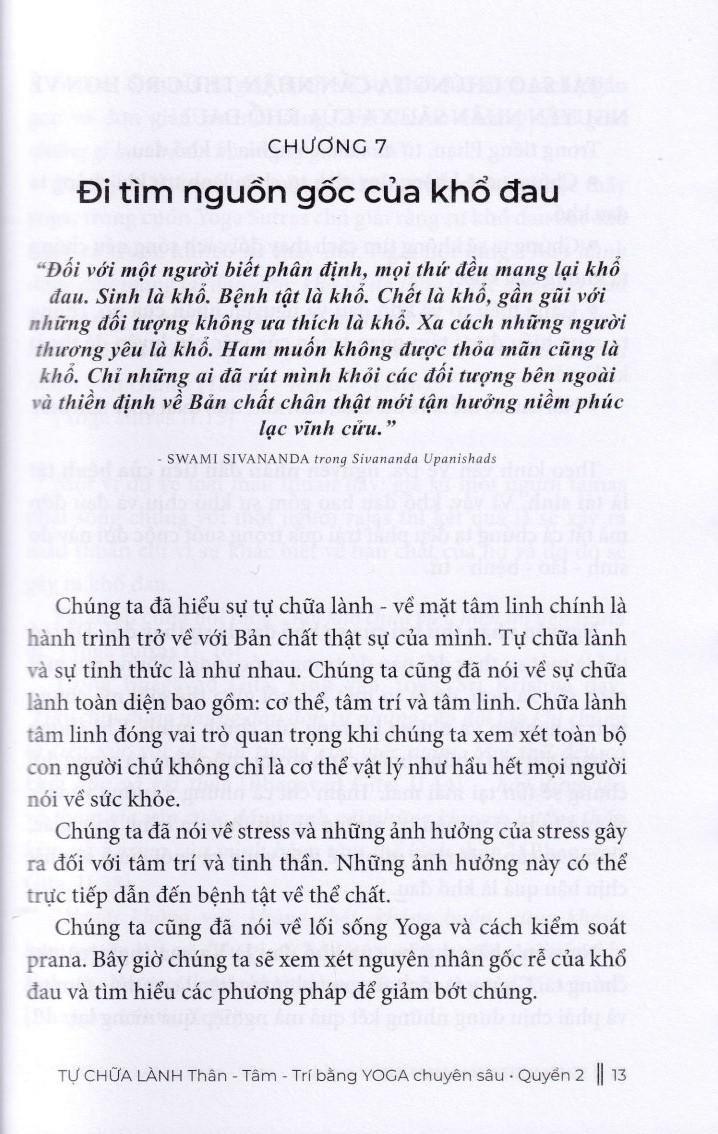 Sách - Phương Pháp Sức Khoẻ Toàn Diện Của Yoga Cổ Điển - Tự Chữa Lành Thân-Tâm-Trí Bằng Yoga Chuyên Sâu - Quyển 2