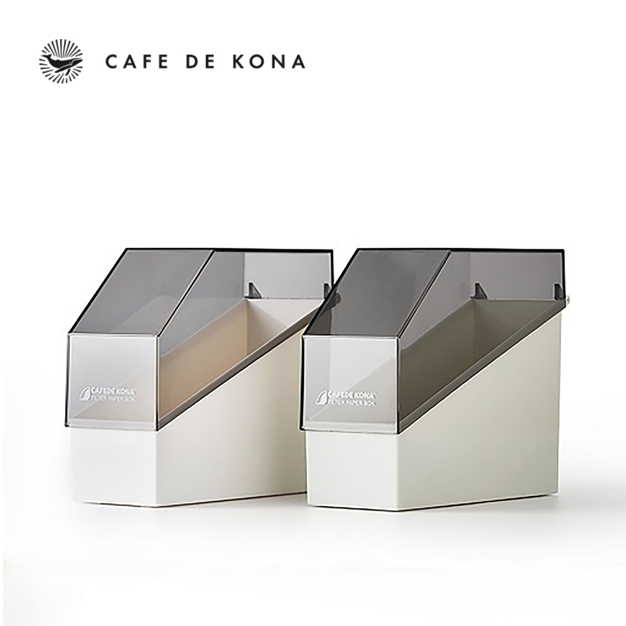 Hộp nhựa đựng giấy lọc cà phê pour over v60 CAFE DE KONA