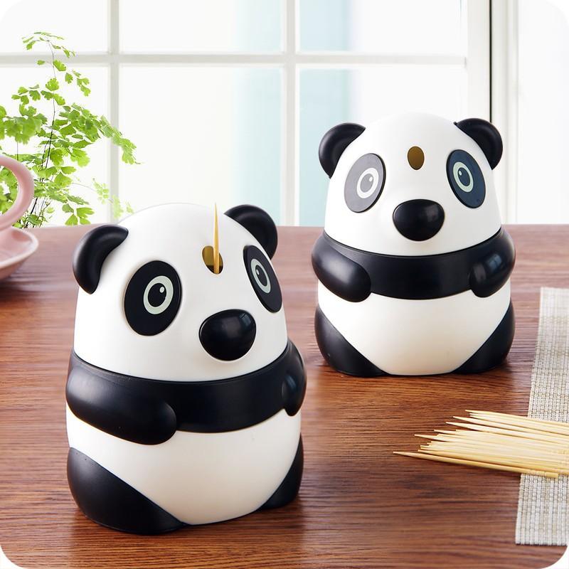Lọ đựng tăm hình gấu trúc panda _ lọ đựng tăm tiện lợi