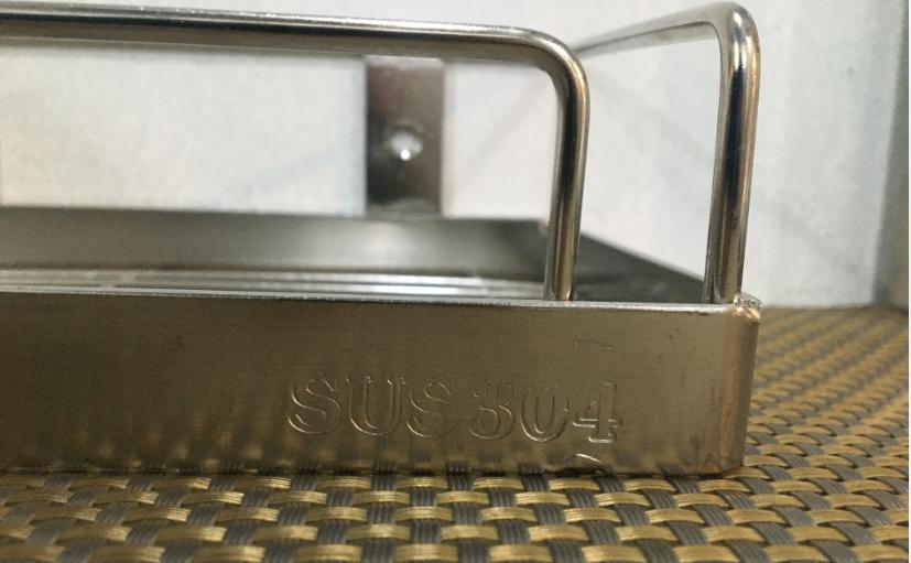 Kệ để đồ phòng tắm 1 tầng inox 304