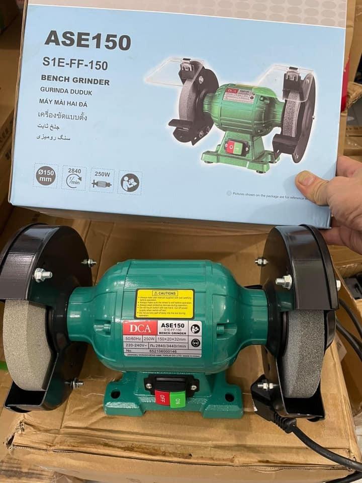 MÁY MÀI HAI ĐẦU 250W DCA ASE150 - HÀNG CHÍNH HÃNG