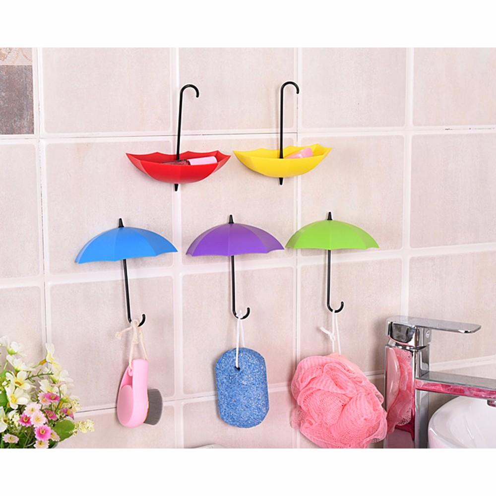 Móc trang trí treo tường hình dạng ô kết dính không cần khoan