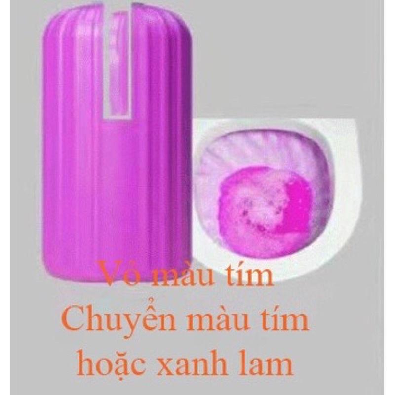 Lọ thả bồn cầu hàn quốc, lọ tẩy bồn cầu diệt khuẩn khử mùi làm thơm toilet phiên bản mới với 4 màu sắc tự nhiên