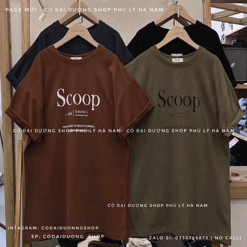 Áo phông Scoop cộc tay
