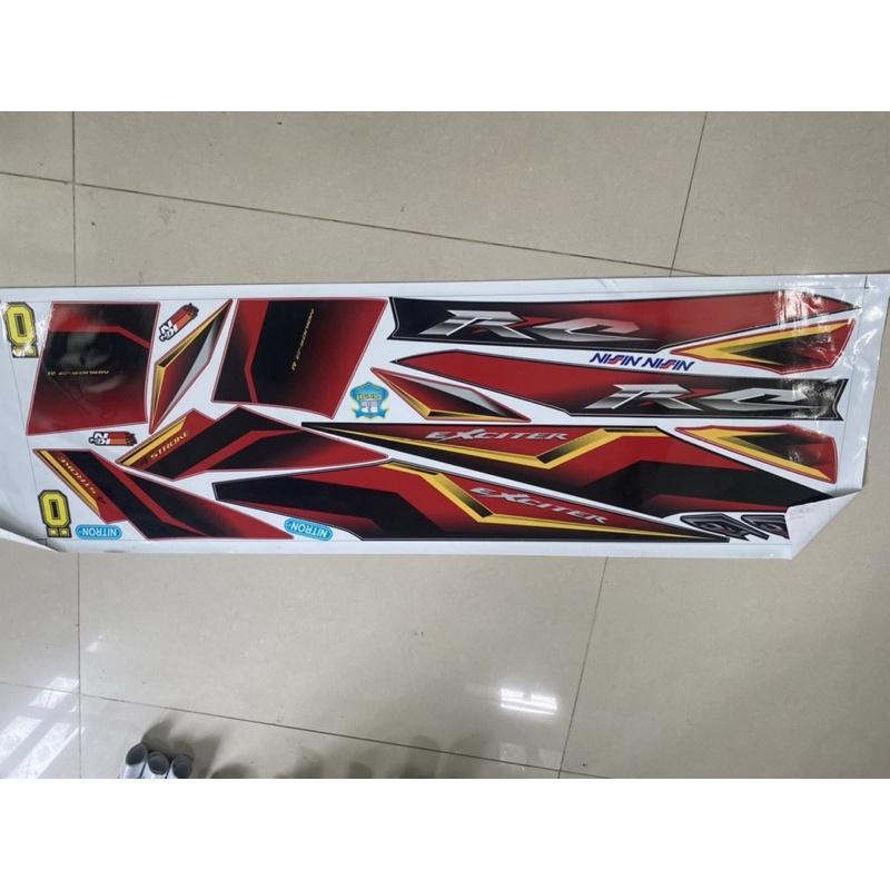 Tem rời dành cho exciter 2010 mẫu zin đỏ đen