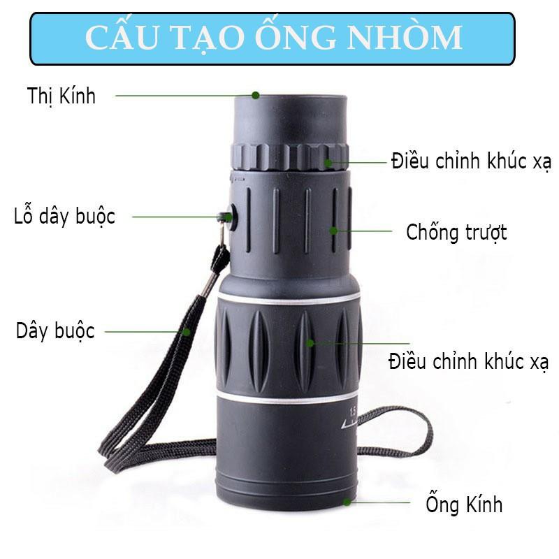 Ống Nhòm 1 Mắt Bushnell 16x52 Chất Lượng Cao