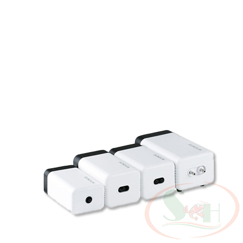 Máy sủi oxy Sunsun CT 201, 202, 402, 404 thổi khí siêu êm 1, 2, 4 vòi bể cá tép