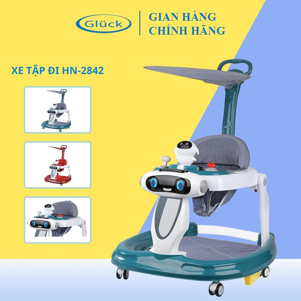 Xe tập đi cho bé HN-2842 - Xe tích hợp bàn ăn cho bé và phát nhạc vui tai