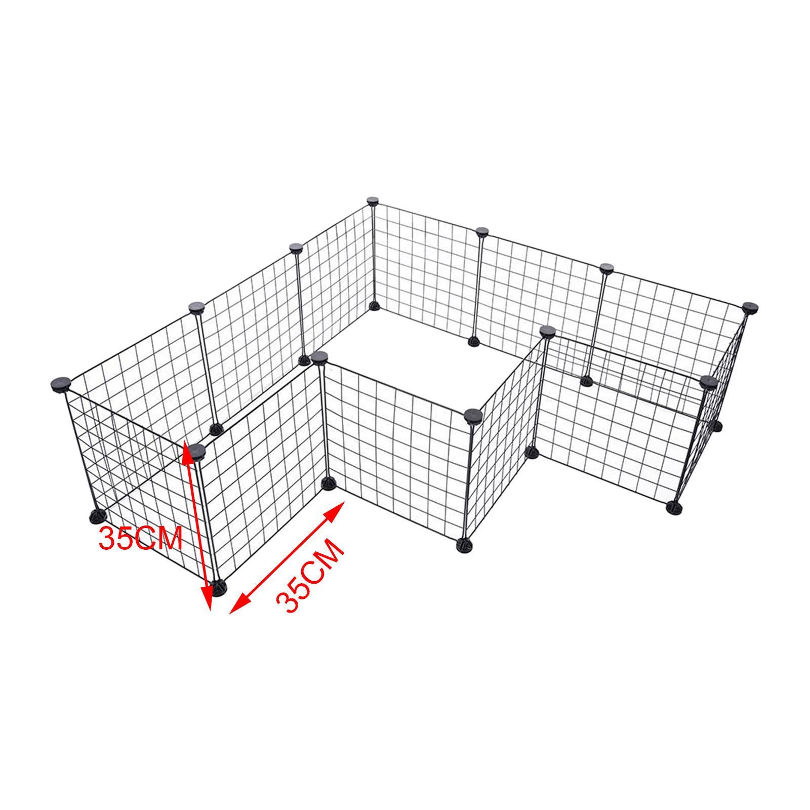 Dog Playpen Indoor Outdoor Dog Playpen Pet Fence for Hedgehog Rabbit Hamster