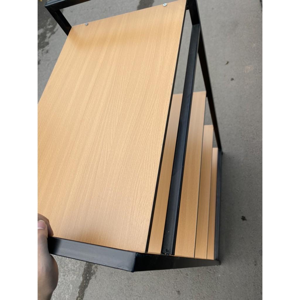 # FREE SHIP # Kệ Để Lò Vi Sóng , Kệ Đa Năng, Khung thép không gỉ sơn tĩnh điện, mặt ván gỗ MDF.
