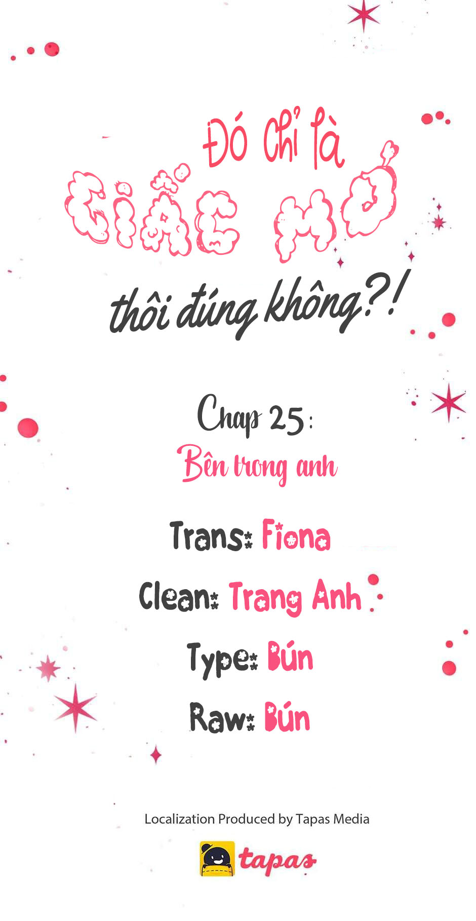 chỉ là giấc mơ thôi phải không? chapter 25 22