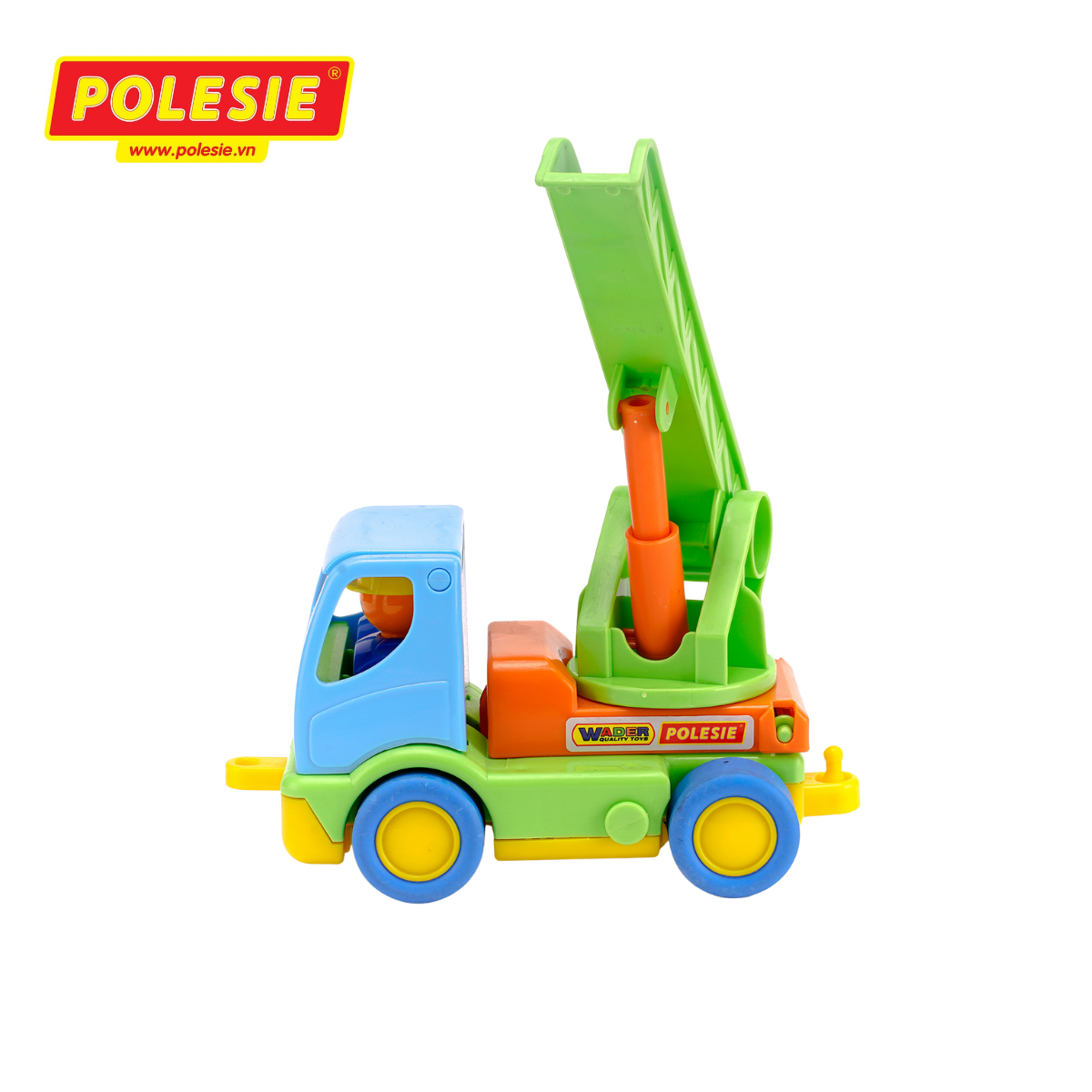 Xe Tải Cứu Hỏa Hali Đồ Chơi, Đồ Chơi Giáo Dục Châu Âu, An Toàn, Phát Triển Tư Duy Sáng Tạo Cho Bé - Polesie Toys 3225