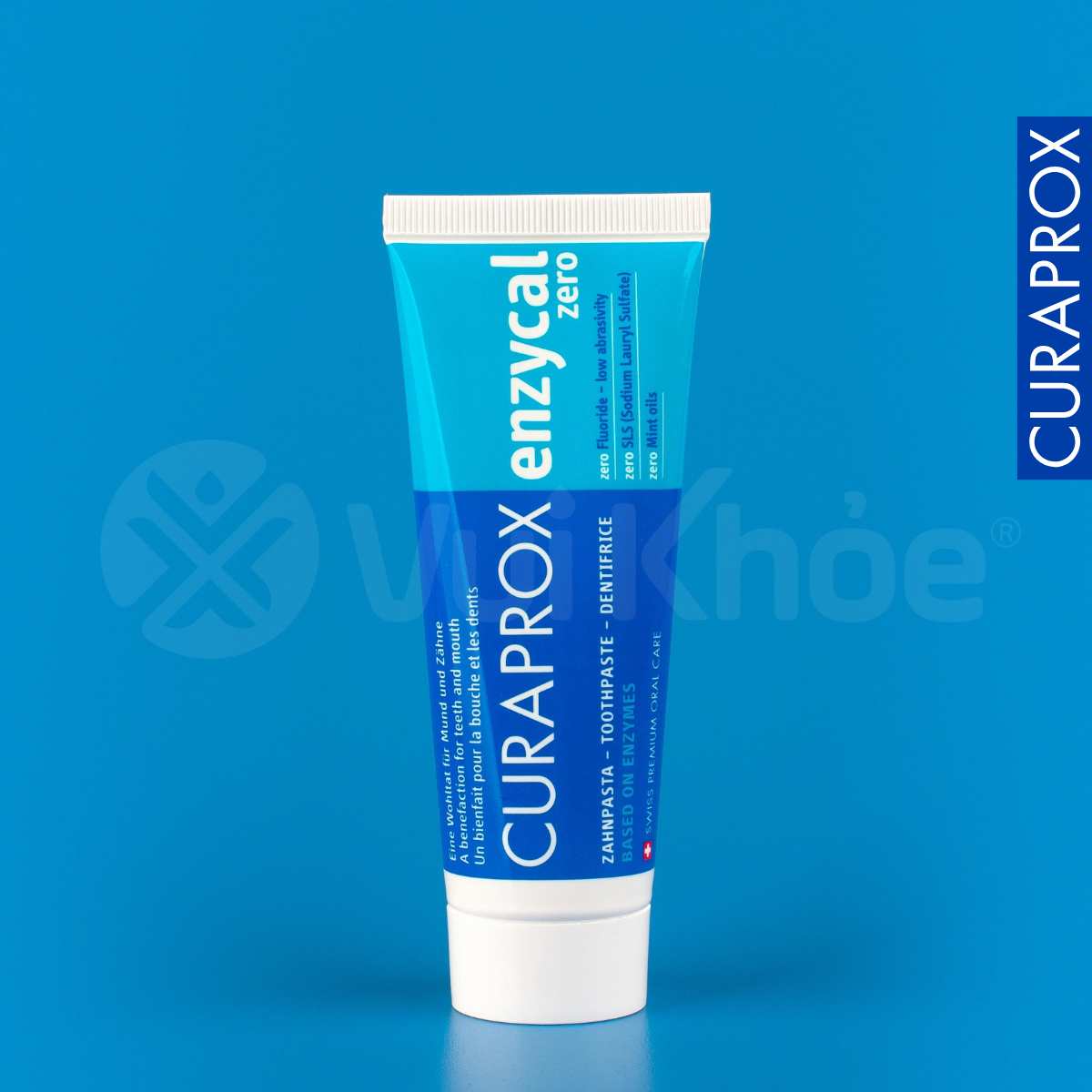 CURAPROX Kem Đánh Răng Enzycal Zero, 75ml | Mã SP 73320626
