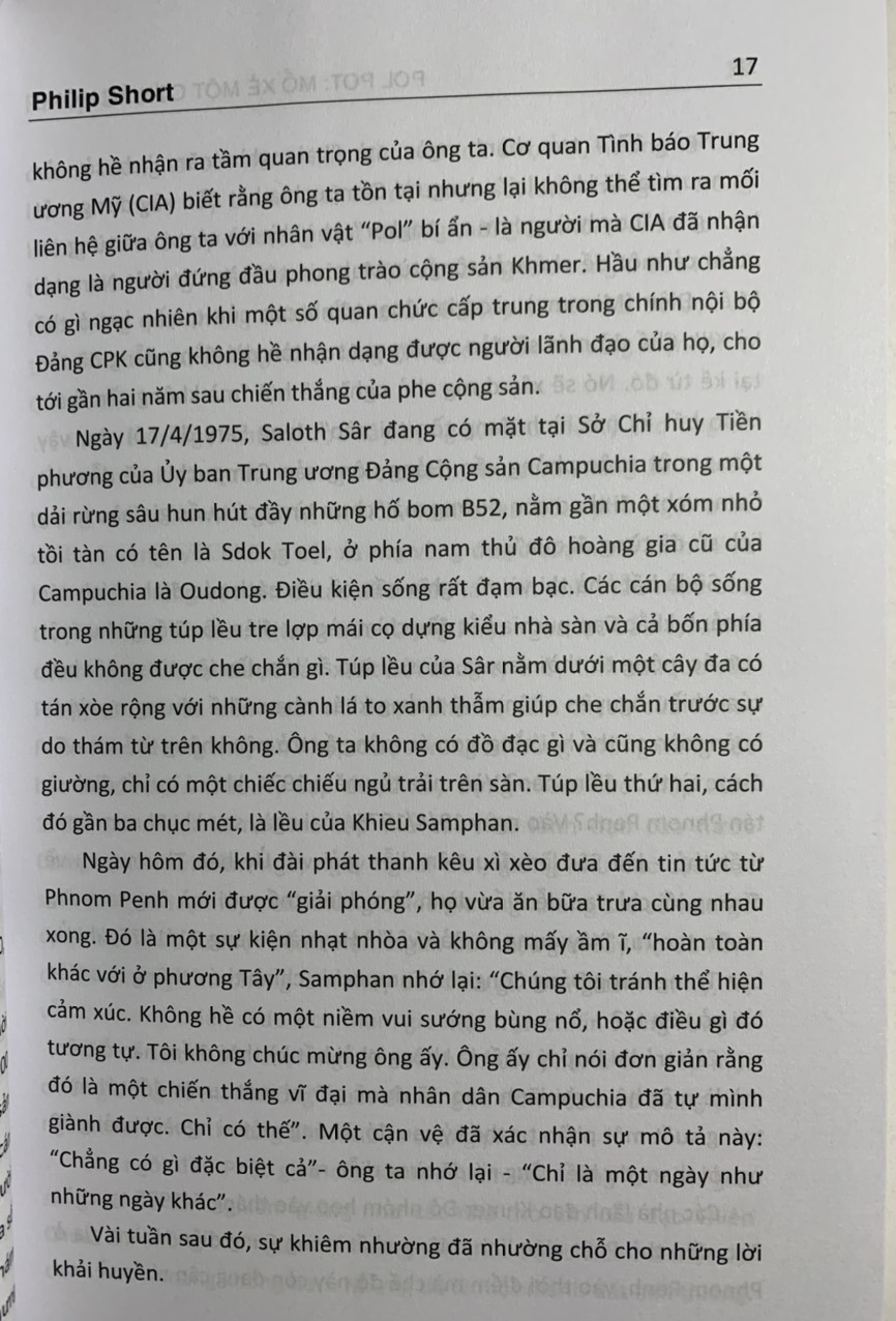 PoLPot Mổ Xẻ Một Cơn Ác Mộng (Sách tham khảo, xuất bản lần thứ hai)