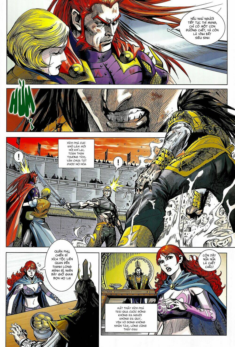 xuân thu mãnh sĩ chapter 16.1 8