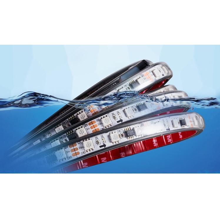 ✅[Siêu Rẻ] Dây Đèn Led Dán Nóc Xe Tải Chạy Điện 12- 24v (Dài 2m)